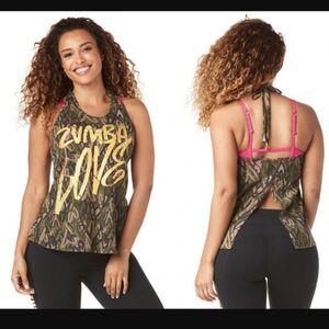 Zumba love halter top